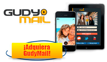 Extraordinaria oferta del Servicio de Video Emails Gudymail